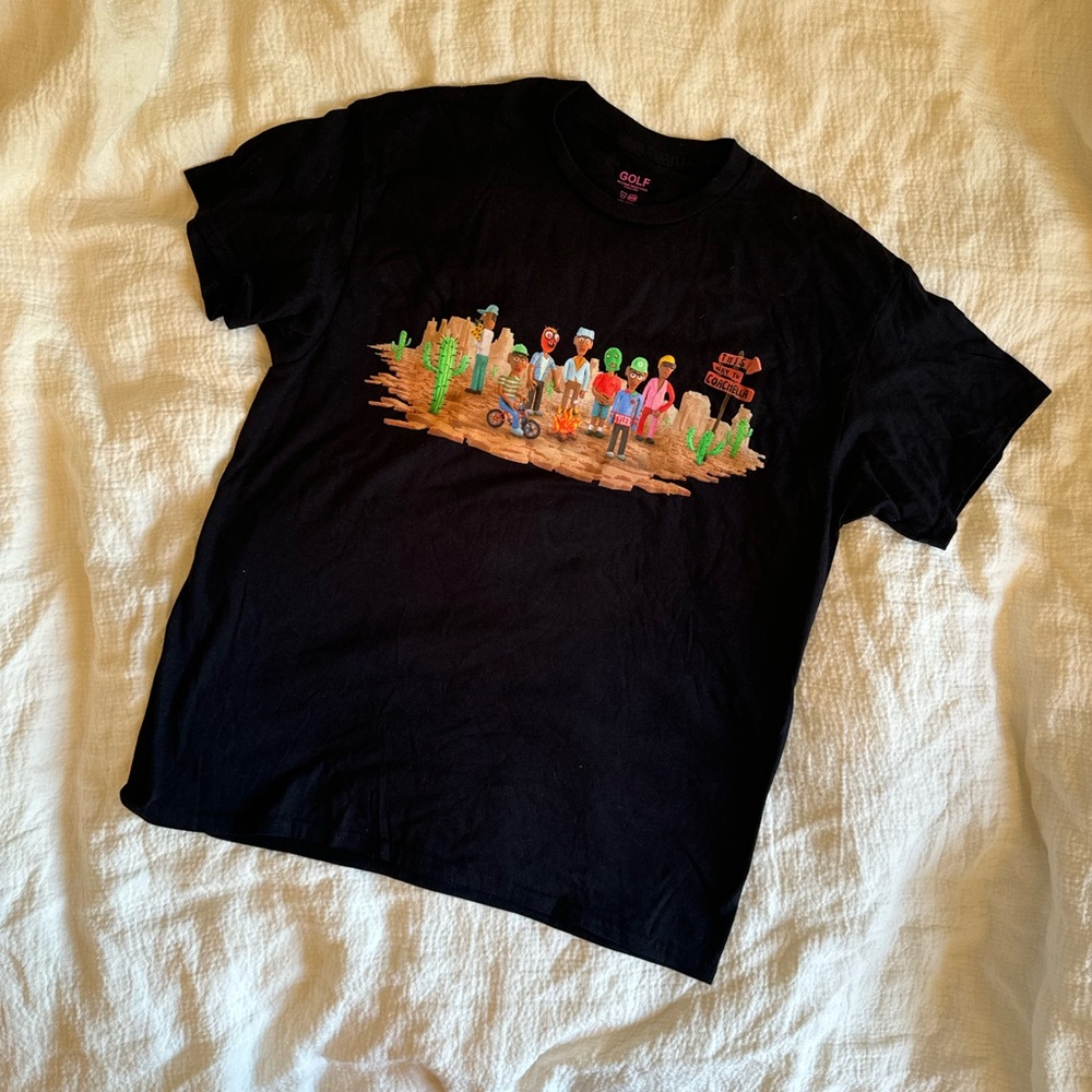 GOLF WANG Tyler the Creator Coachella 2024 Official Merch T-Shirt